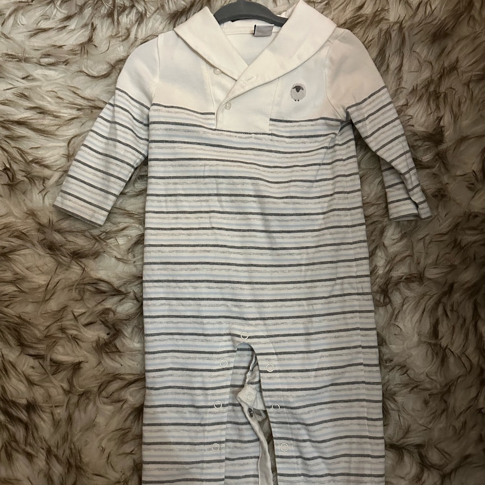 Baby Janie & Jack Collared Onesie